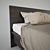 Sleek Slumber: Contemporary Bed 3D model small image 3