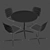 Grade Chair + Archal Table X: The Perfect Combination 3D model small image 2