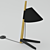 Sleek LED Desk Lamp 3D model small image 1