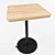 Birch Roll Table: Sleek and Space-Saving 3D model small image 1