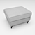 Quick-Grab Archive Ottoman 3D model small image 1