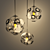 Modern Ceiling Light Set HL521 3D model small image 2