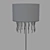 Elegant Medusa Art Floor Lamp 3D model small image 2