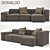 Bonaldo Sofa: Minimalist Elegance 3D model small image 2