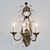 Elegant Vaughan Wall Lamp 3D model small image 1