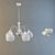 LAMPEX 70296 Chandelier & 70297 Wall Lamp 3D model small image 2