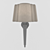 Elegant Crystal Table Lamp 3D model small image 1