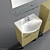 Verona 55 - Stylish Sink Cabinet 3D model small image 2