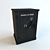 Industrial-Style Cabinet: 53x42x77cm 3D model small image 1