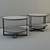 Elegant B&B Italia Eileen 60B - Modern Low Table 3D model small image 3