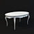 Elegant PALERMO Table 3D model small image 2