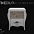 Arkeos E320 Nightstand 3D model small image 1