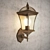 Capella Black Gold Street Lamps 3D model small image 1