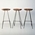Stylish Perch Barstool: Elevated Comfort for Any Bar 3D model small image 2