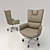 Luxury Executive Chair - Mascheroni Splendour 3D model small image 1