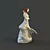 Vintage Soviet Porcelain Figurine 3D model small image 2