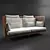 CosmoRelax Snow210: Cozy 2-Seater Sofa 3D model small image 2