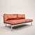 Sleek Sled Sofa by Cassina 3D model small image 1