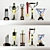 Victory Rewards Set: Cups & Medals 3D model small image 3