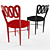 Montina 969 Chair: Elegant Gio Ponti Design 3D model small image 3