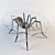 Spiderweb Coffee Table 3D model small image 1