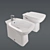 D-Code Duravit German Bathroom Fixtures 3D model small image 1