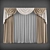 Classic Elegance Curtains 3D model small image 1