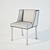 Stylish EICHHOLTZ ST JAMES Chair 3D model small image 3