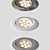 Elegant Aledo Spotlight: 7W TD20 IP44 3D model small image 1