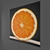 Title: Vibrant Orange Mosaic Panel 3D model small image 2