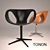 Innovative Steel Chair by Tonon 3D model small image 1