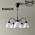 Rismon IKEA / 5-Shade Suspension 3D model small image 1