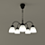 Rismon IKEA / 5-Shade Suspension 3D model small image 2