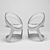 ErgoComfort Chair 3D model small image 2