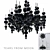 ILFARI Moonlight XL Chandelier 3D model small image 2