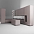 SCIC Sartoria - Sleek Kitchen Solution 3D model small image 2