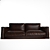 Title: Custom-Made Sofa: Exceptional Comfort 3D model small image 2