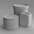 Precision Paint and Varnish Containers 3D model small image 2