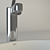 Integro Collection: Stylish Sink & Faucet Set 3D model small image 3