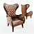 Timeless Armchair: Classic Elegance 3D model small image 1