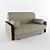 Elegant Milena Sofa: Comfort Redefined 3D model small image 1