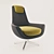 Brune Lou: Versatile German-Made Chair 3D model small image 1