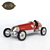 Authentic Models Spindizzy 1:8 Aluminum Super Car 3D model small image 1