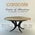 Product Title: Golden Accent Dining Table 3D model small image 1