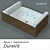 Sundeck Hydro Massage Bathtub 3D model small image 1