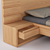 Italian Crafted Solid Bed 3D model small image 2