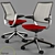 Humanscale Diffrient Smart Chair: Ergonomic Comfort and Style 3D model small image 1