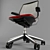 Humanscale Diffrient Smart Chair: Ergonomic Comfort and Style 3D model small image 3