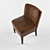 Stylish Barnes Dining Chair 3D model small image 2