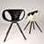 Tonon Up Chair: Sleek and Compact 3D model small image 1